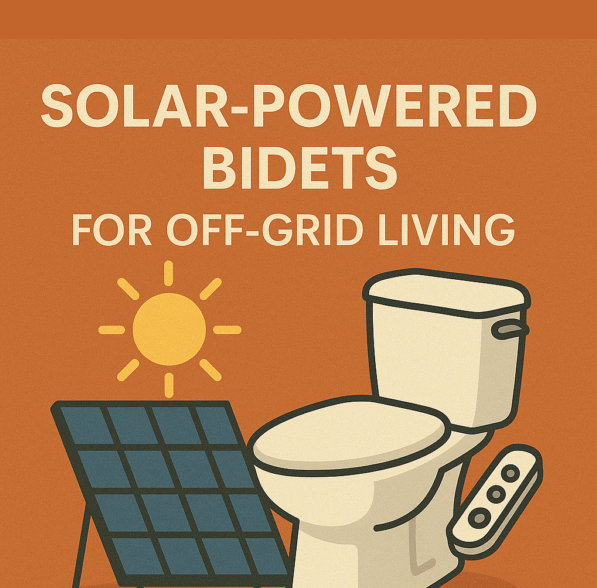 Bidet Conversion | Comparing the Top Solar-Powered Bidet Options for Off-Grid Living